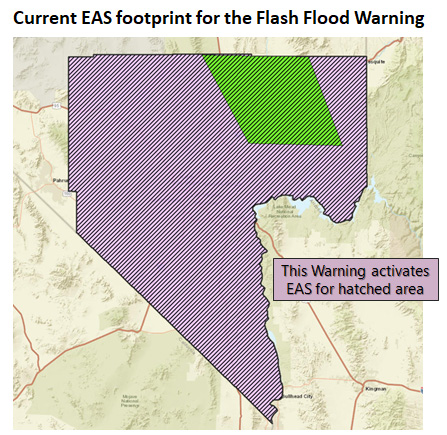 current EAS footprint, see text 