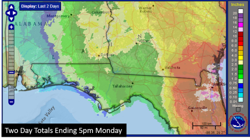 Rainfall Totals