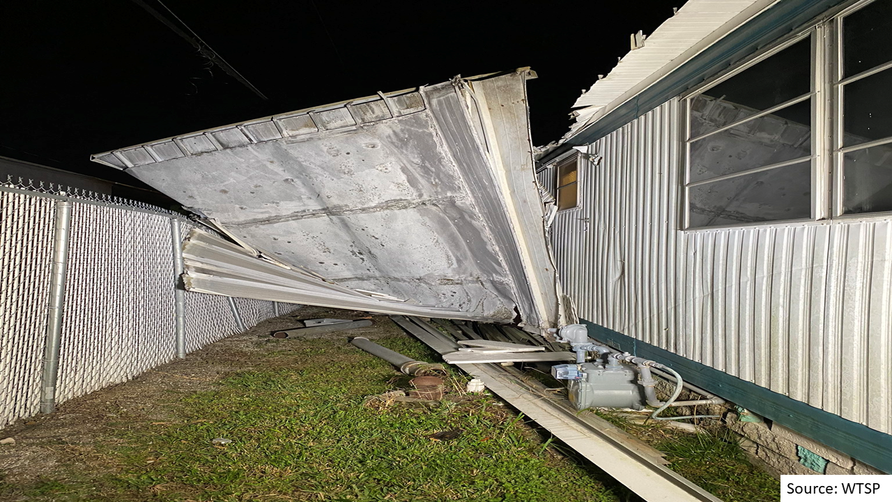Mobile Home Damage in Seminole