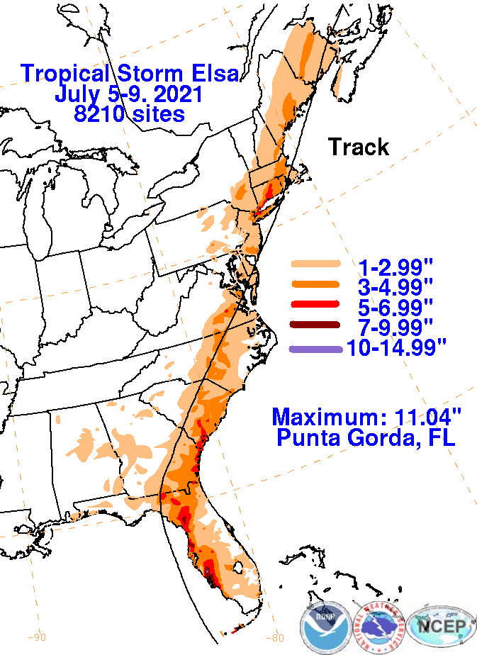 WPC Storm Total Rainfall