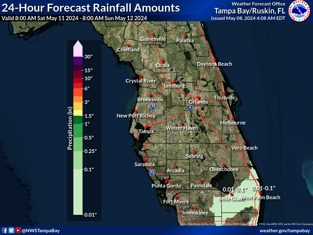 Expected Rainfall for Day 4