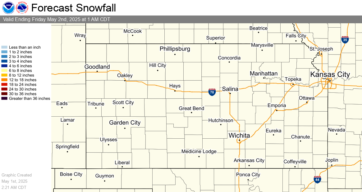 24 Hour Snow Accumulation Forecast