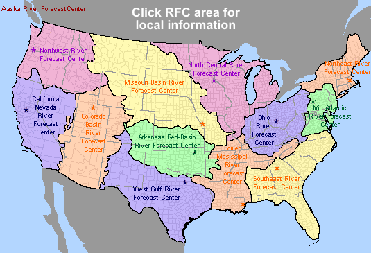 NWS River Forecast Centers