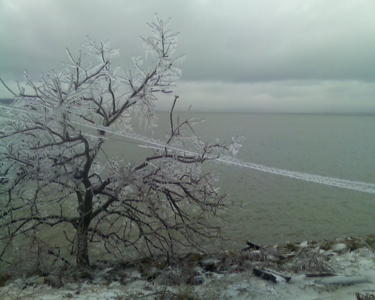 Oklahoma/Arkansas Ice Storm January 12-14, 20071280 x 1024