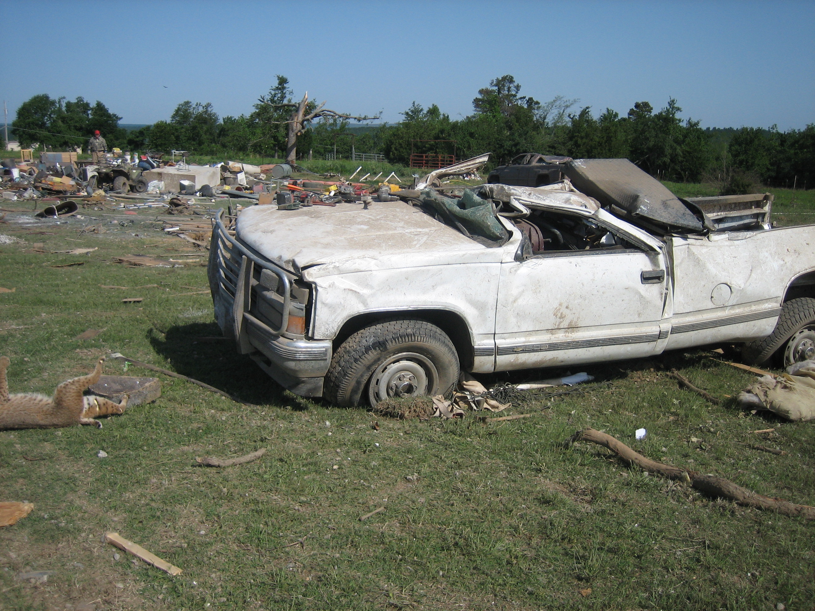 Haywood tornado damage image