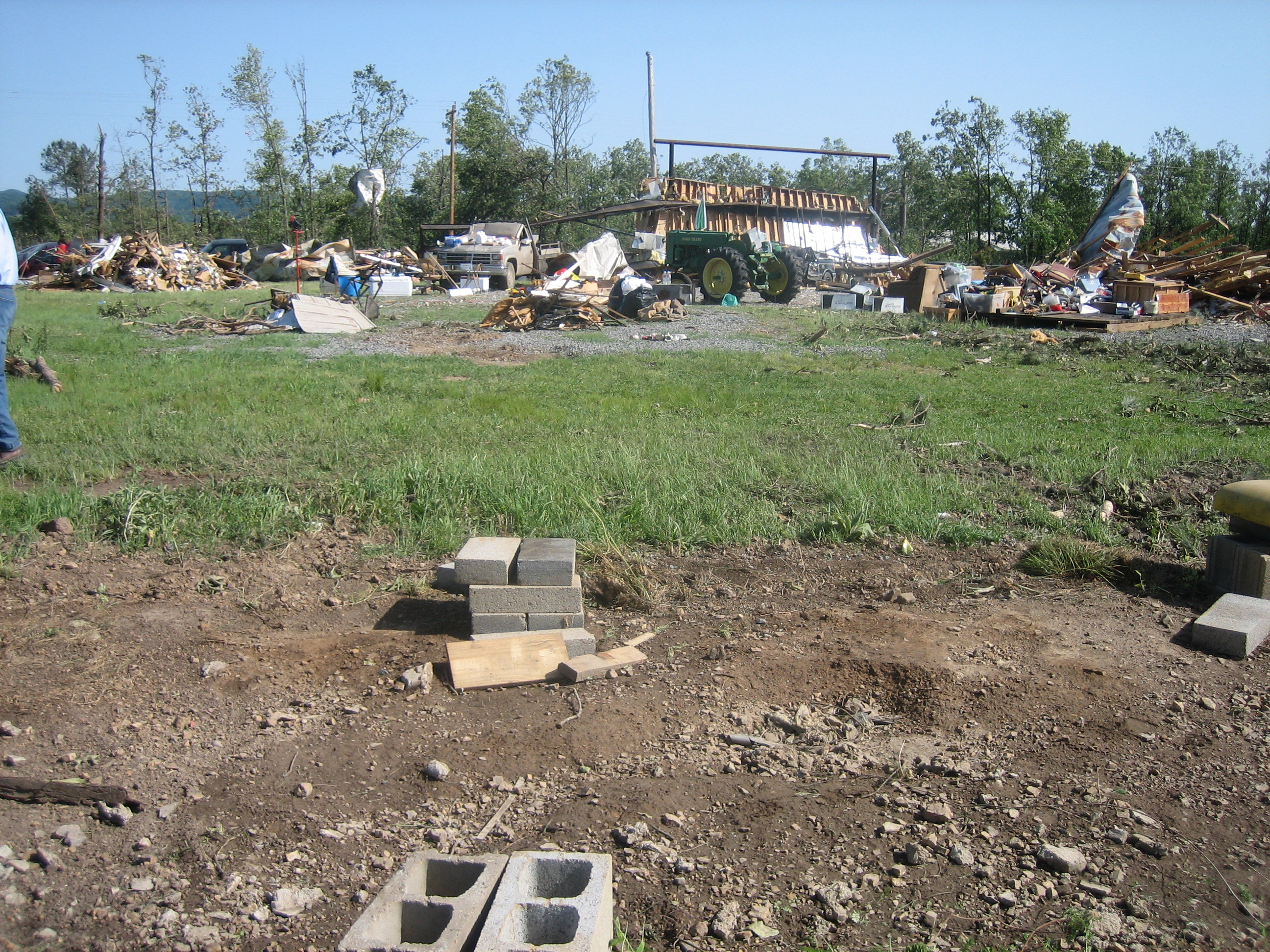 Yanush tornado damage image
