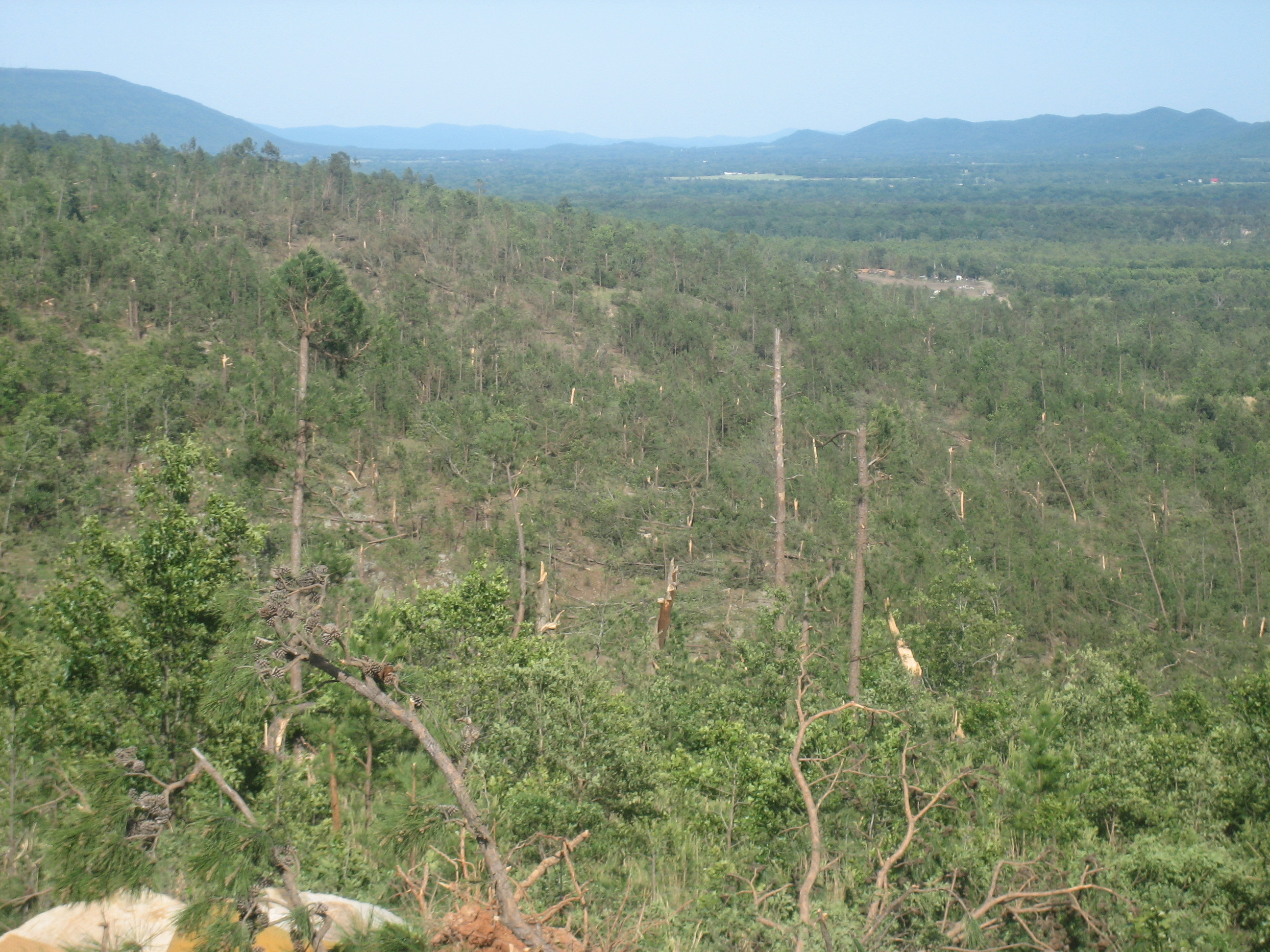 Yanush tornado damage image