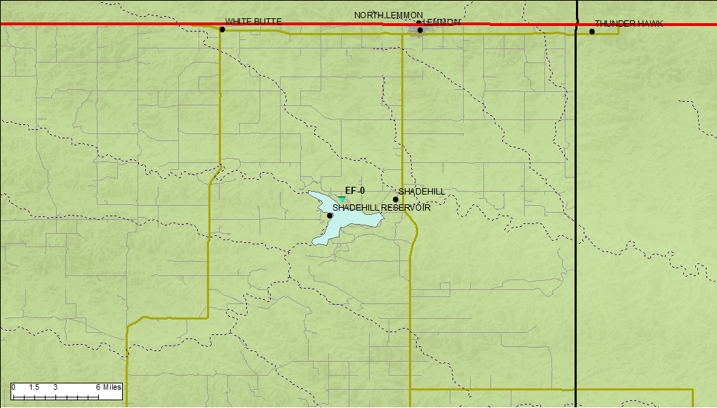 Track map for tornado #5