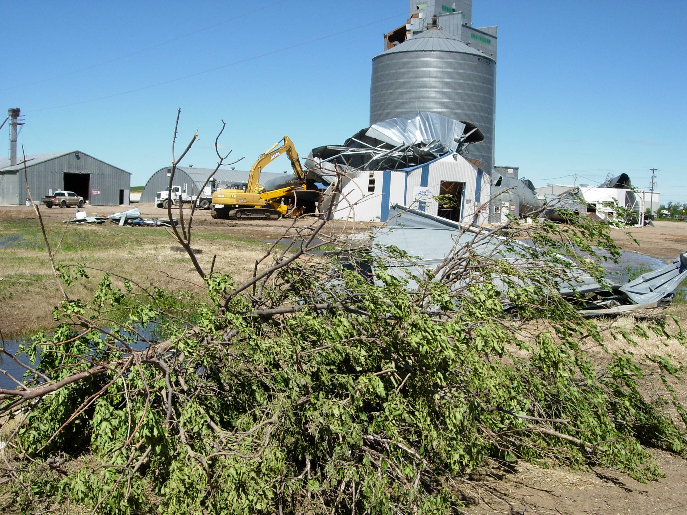 Storm Damage in Dupree