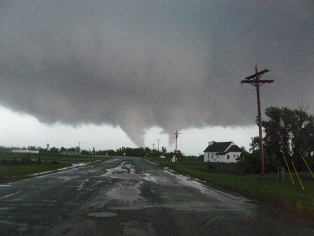 Two tornadoes near Dupree