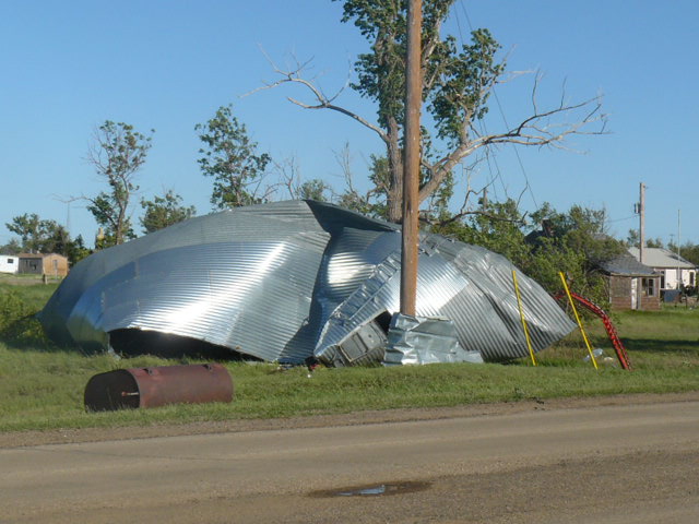 Storm Damage in Dupree