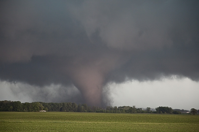 Tornado near Dupree, SD
