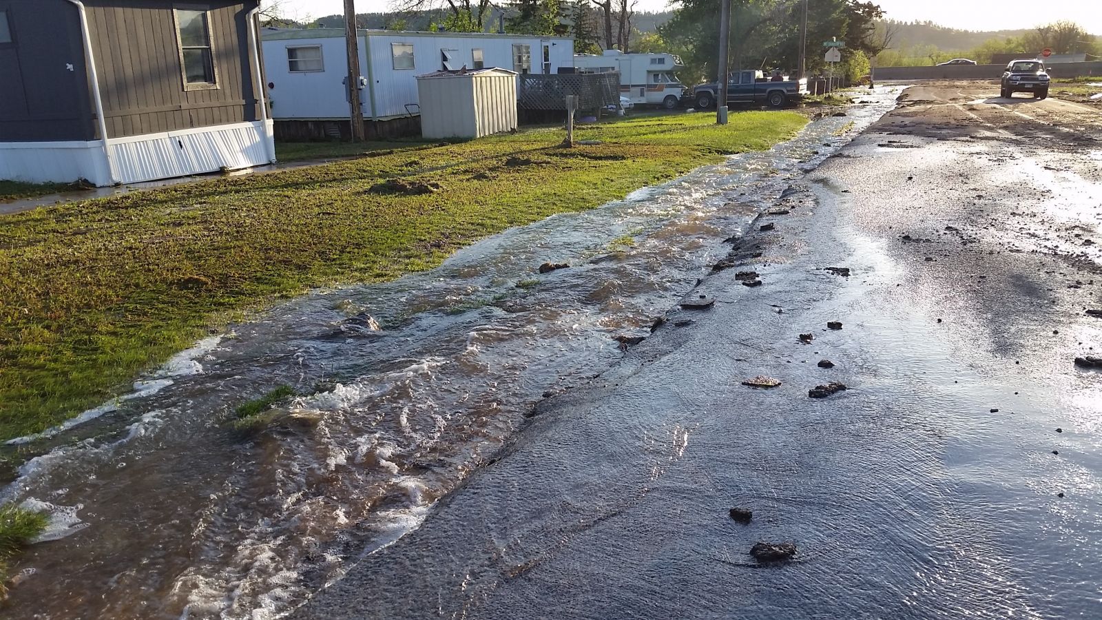 Flooding aftermath photos from Piedmont, SD