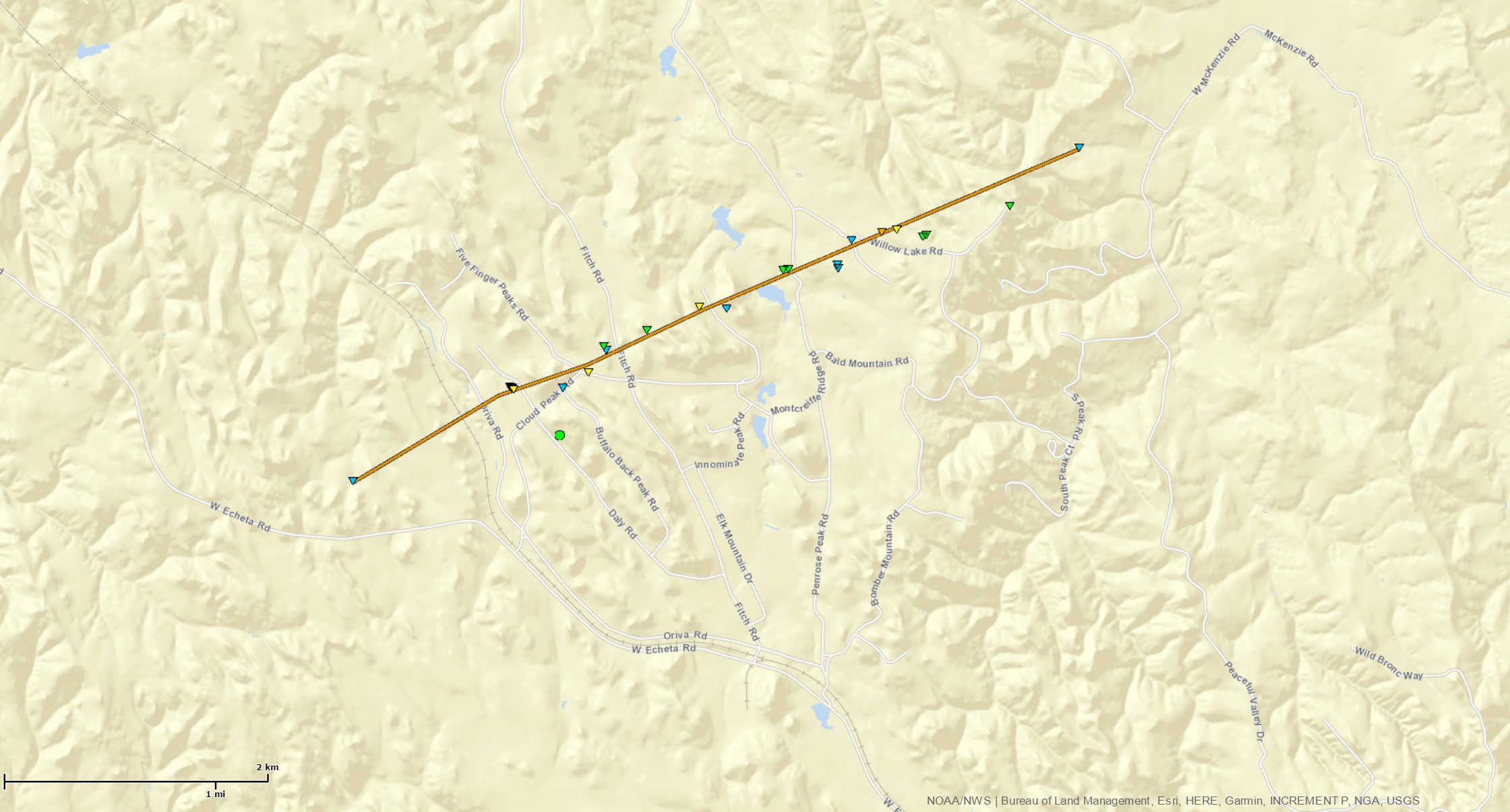 Track Map of Tornado 2