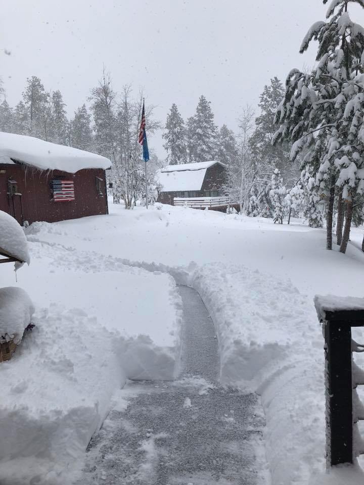 Dear Mountain snow
