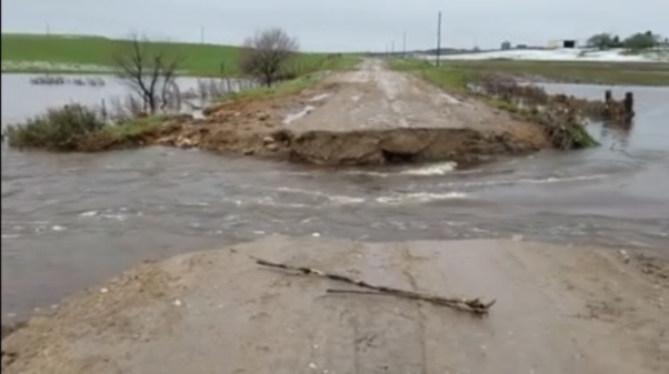 Flooding in Bennett County