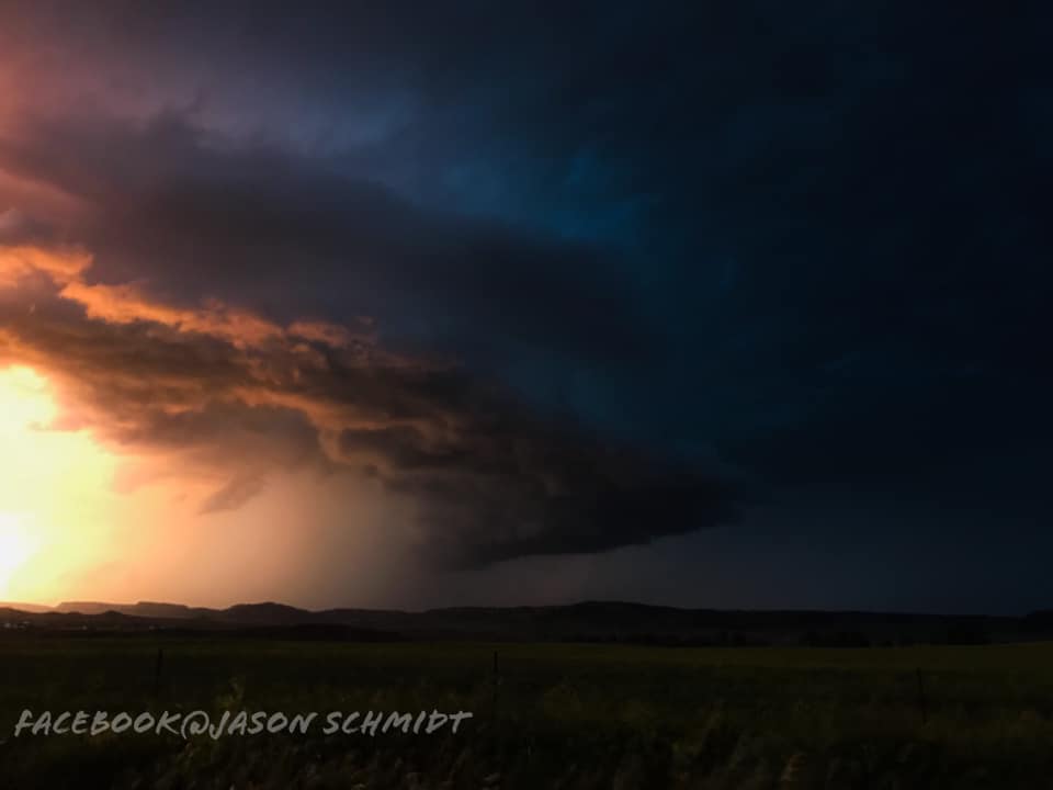 Photo by Jason Schmidt taken from Beulah, WY
