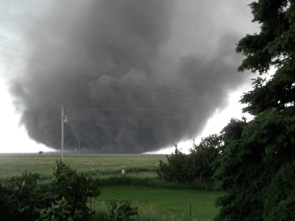 Tornado near Allen, SD