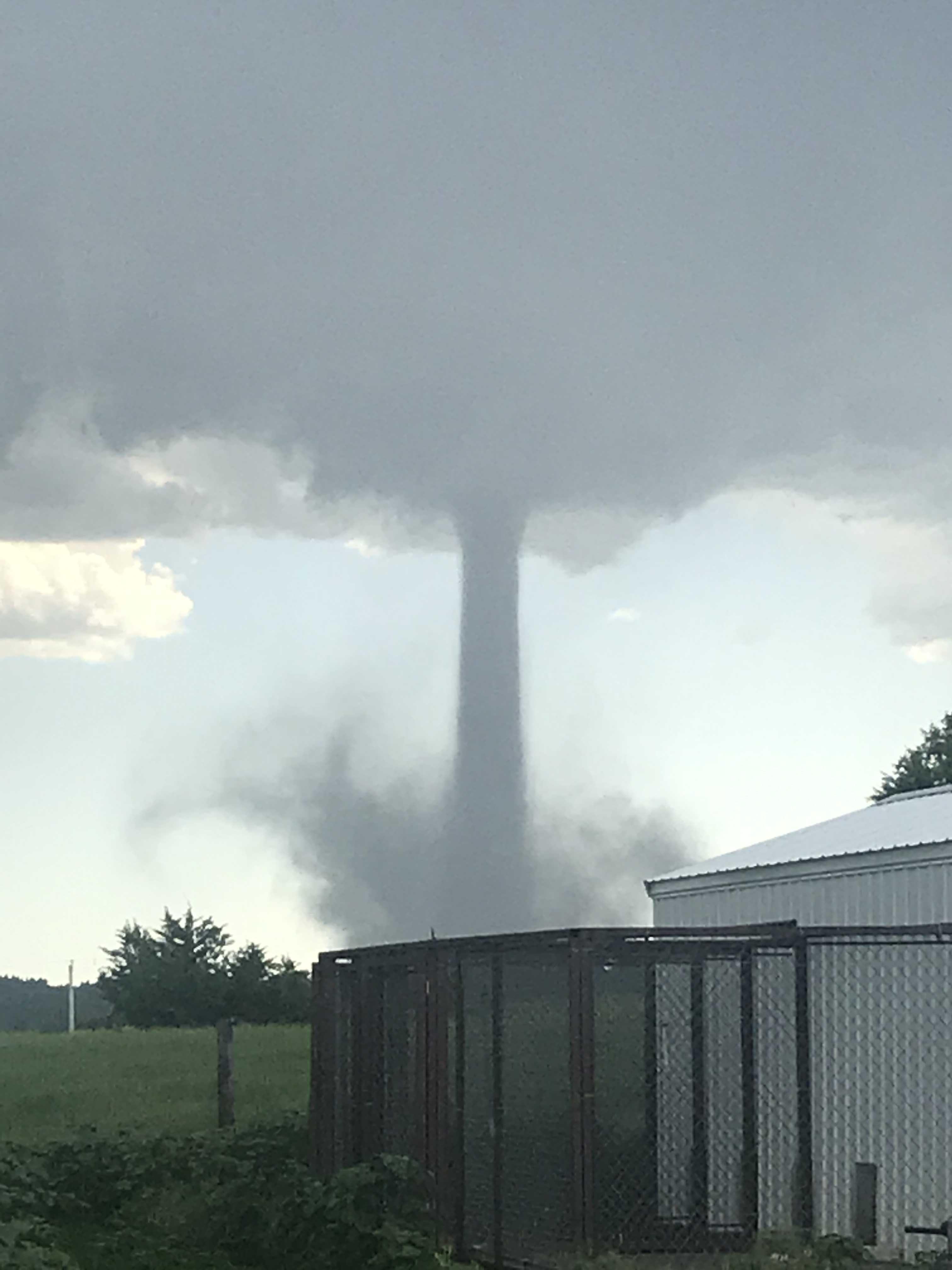 Tornado near Allen, SD