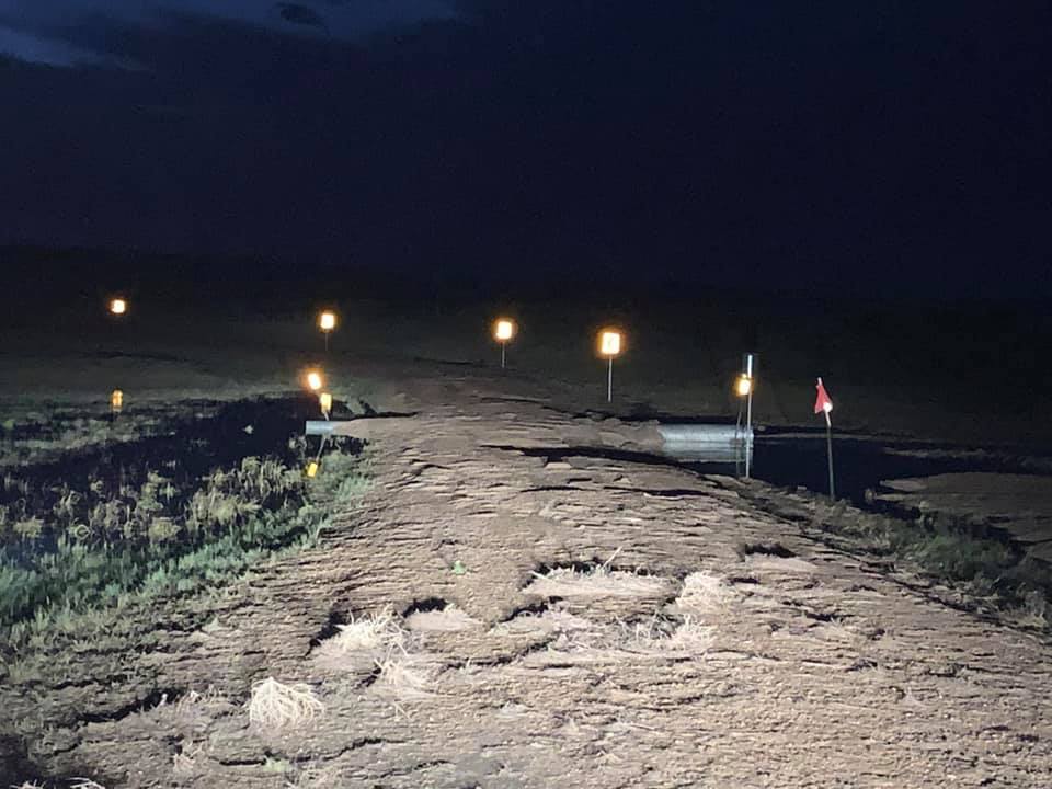 Erk Road in the area of Goeringer Road