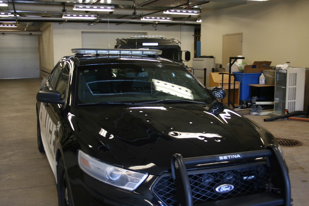 Damage to Gillette PD vehicle