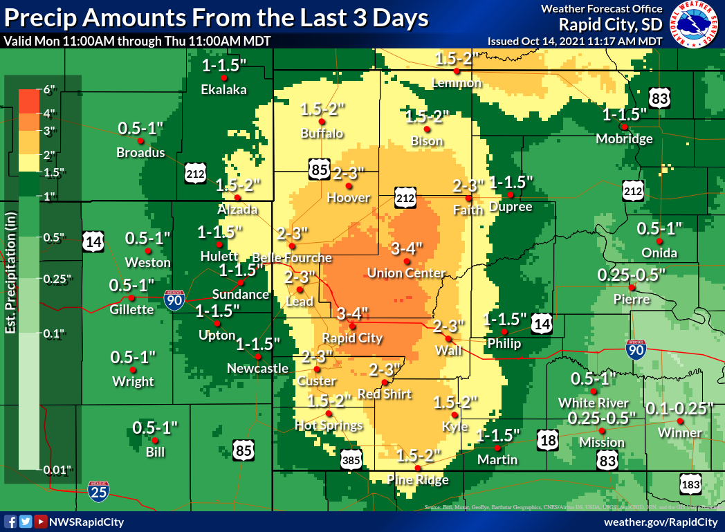 3 day liquid precipitation