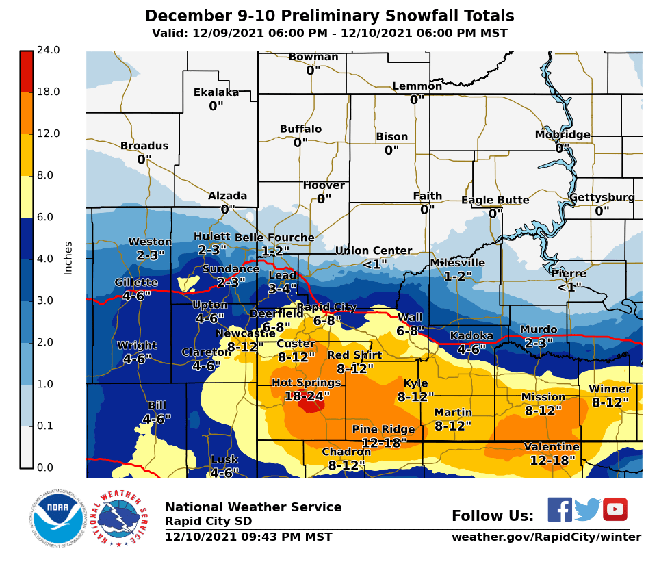 December 9 10 2021 Winter Storm