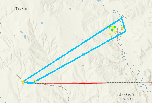 tornado Track Map