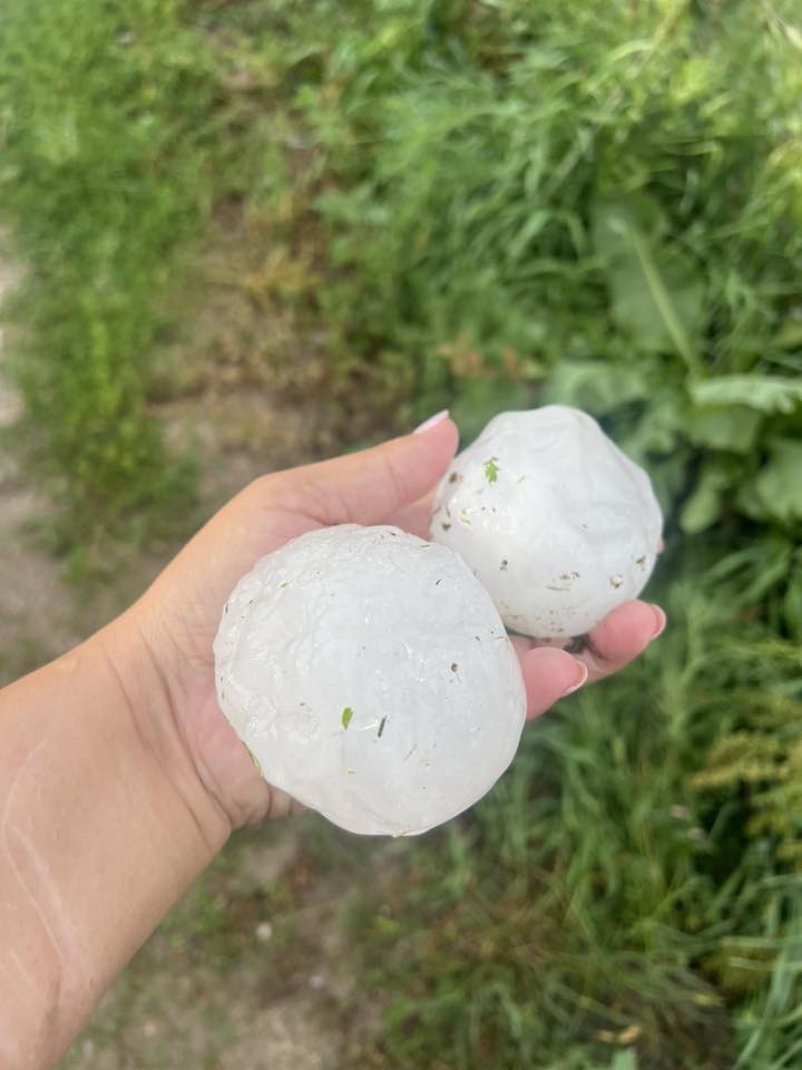 Hail photo