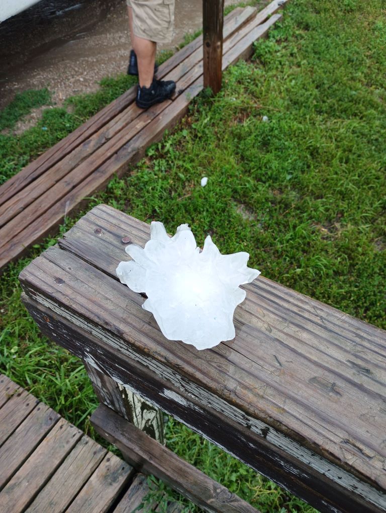 Hail photo