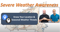 Know Your Location and Seasonal Weather Threats