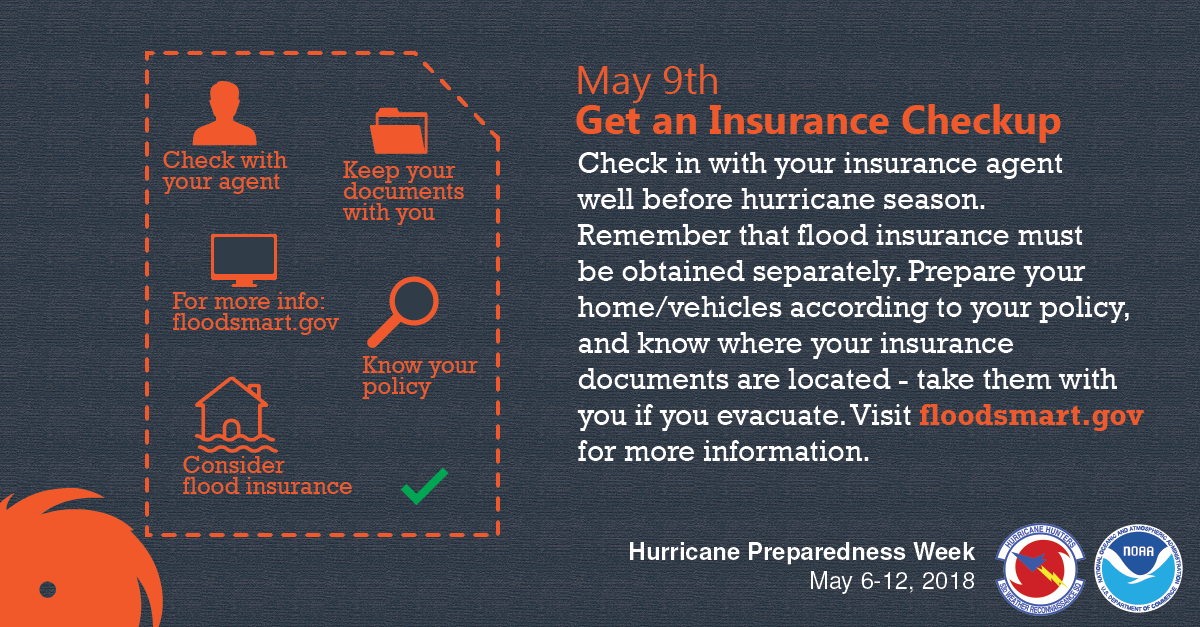 Social Media: Hurricane Preparedness Week, May 6-12, 2018