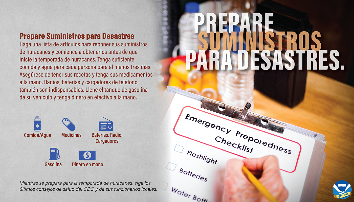 Disaster Supply Kit (Spanish version)