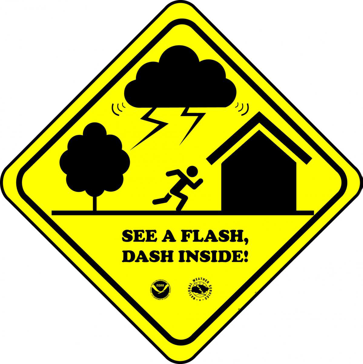 See a Flash, Dash Inside!