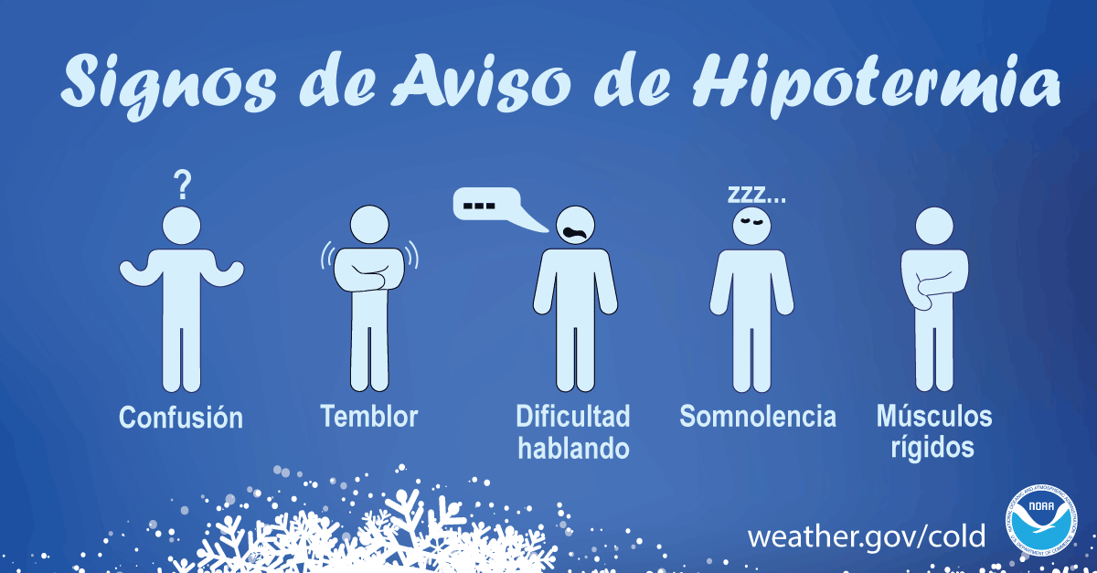Hypothermia (Spanish version)