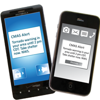 Cell phone Wireless Emergency Alerts