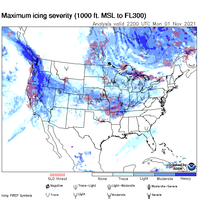 AWC Forecast Icing