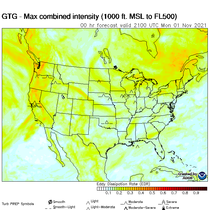 AWC Turbulence Forecasts