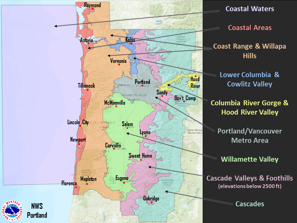 Portland Weather Matrix