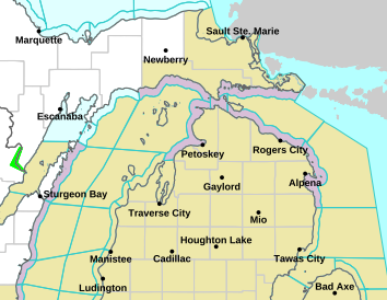 Map of Forecast Area