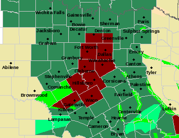 This Map Shows Current Weather Alerts And Warnings.